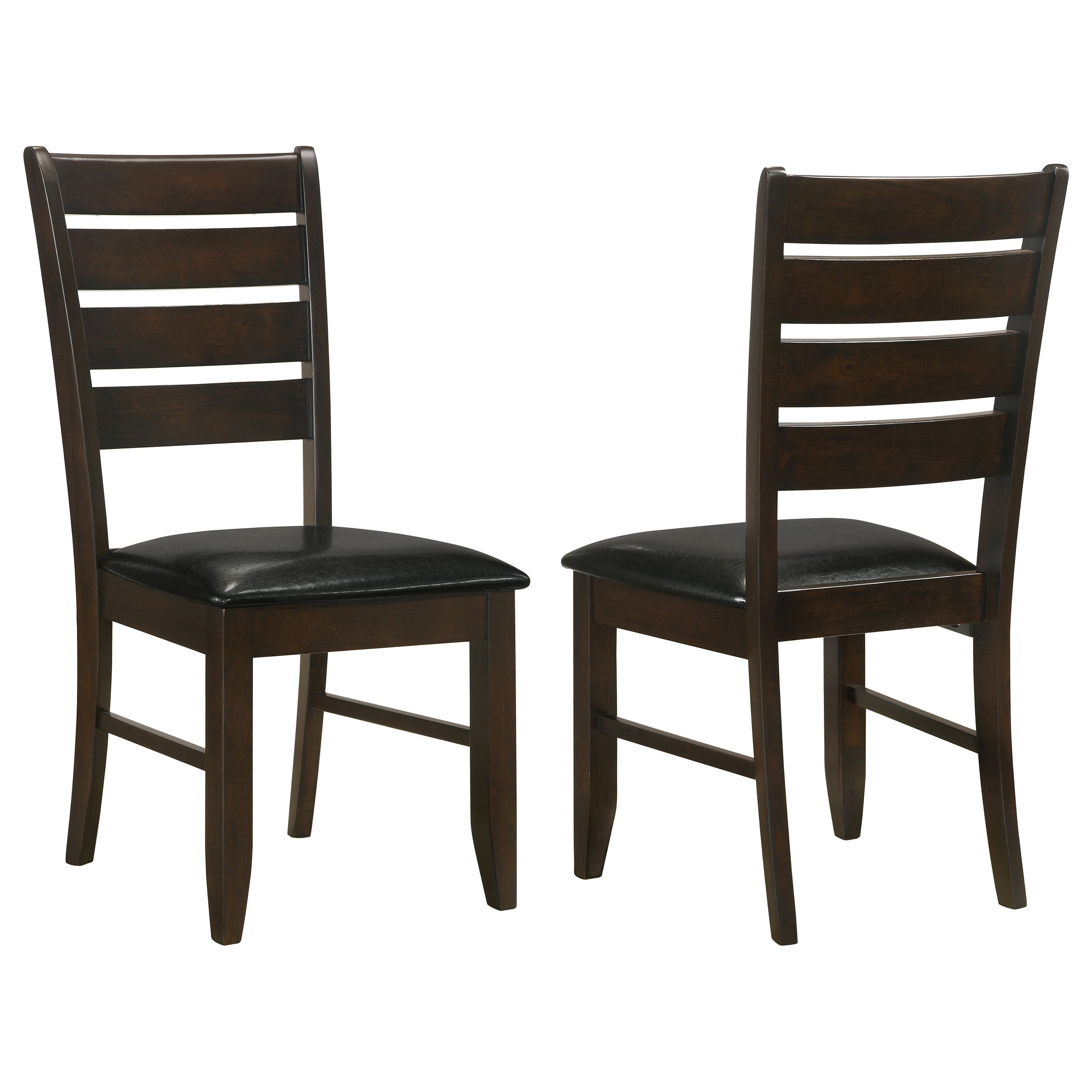 Tampa Furniture Outlet - Coaster - Dalila Wood Dining Side Chair Cappuccino (Set of 2) - 102722