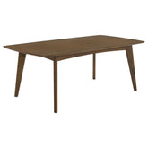 Tampa Furniture Outlet - Coaster - Malone Rectangular 78-inch Wood Dining Table Dark Walnut - 105351