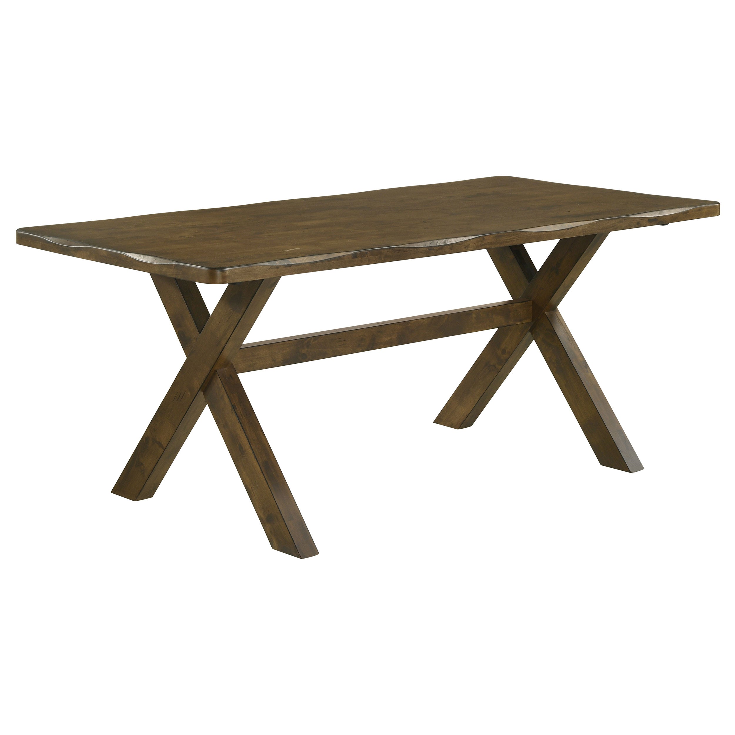 Tampa Furniture Outlet - Coaster - Alston Rectangular 71-inch Dining Table Knotty Nutmeg - 106381