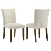 Tampa Furniture Outlet - Coaster - Paxton Upholstered Dining Side Chair Beige (Set of 2) - 106412