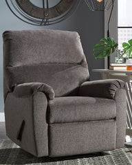 Tampa Furniture Outlet Lutz - Ashley Furniture - Nerviano Living Room - Zero Wall Recliner / Gray - 1080329