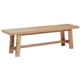 Tampa Furniture Outlet - Coaster - Middleton 60-inch Wood Backless Dining Bench Natural Brown - 108543