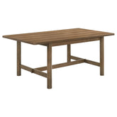 Tampa Furniture Outlet - Coaster - Crestmore 71-inch Rectangular Wood Dining Table Walnut - 108571