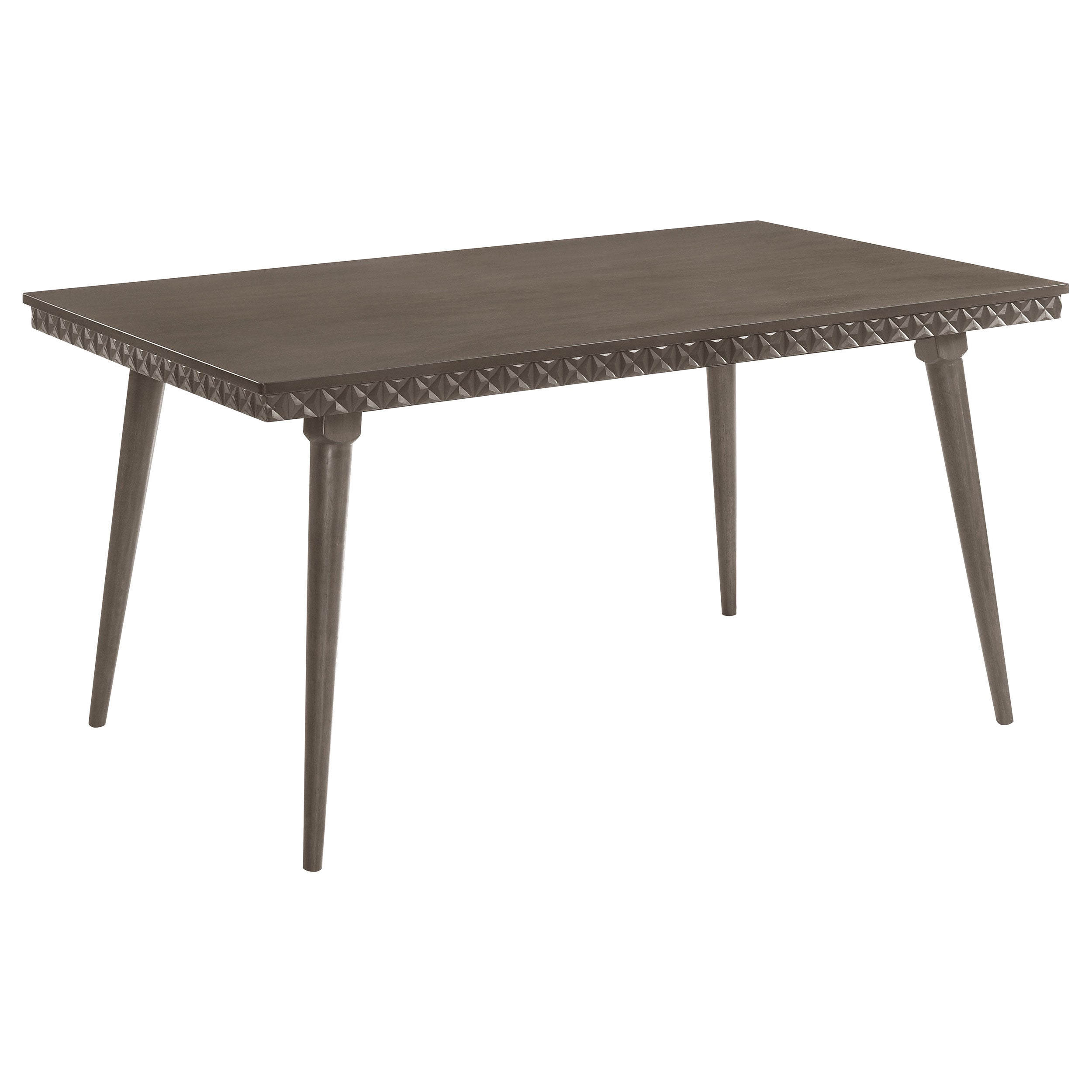 Tampa Furniture Outlet - Coaster - Onslow 59-inch Rectangular Wood Dining Table Dark Brown - 108621