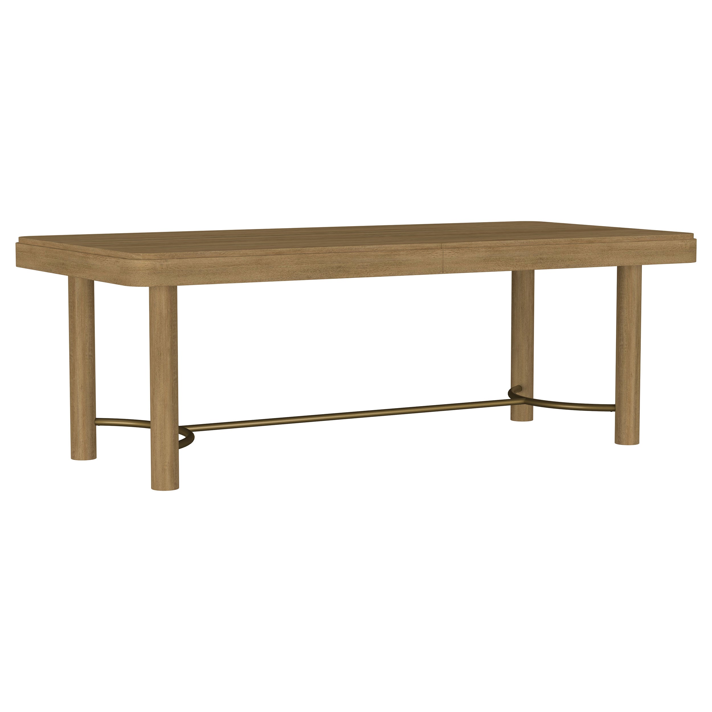 Tampa Furniture Outlet - Coaster - Arini 104-inch Extension Leaf Dining Table Sand Wash - 108931