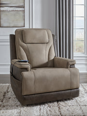 Tampa Furniture Outlet Lutz - Ashley Furniture - 4Z-Peaceful Pause Living Room - Power Lift Recliner / Sand - PC1210312