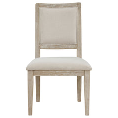 Trofello Cushioned Dining Side Chair White Washed (Set of 2)