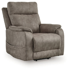Tampa Furniture Outlet Lutz - Ashley Furniture - Crestmeade Living Room - Power Lift Recliner / Fossil - 1350312