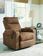 Tampa Furniture Outlet Lutz - Ashley Furniture - Edenwold Living Room - Rocker Recliner / Brindle - 1380525