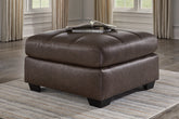 Tampa Furniture Outlet Lutz - Ashley Furniture - Barlin Mills Living Room - Oversized Accent Ottoman / Umber - 1700308