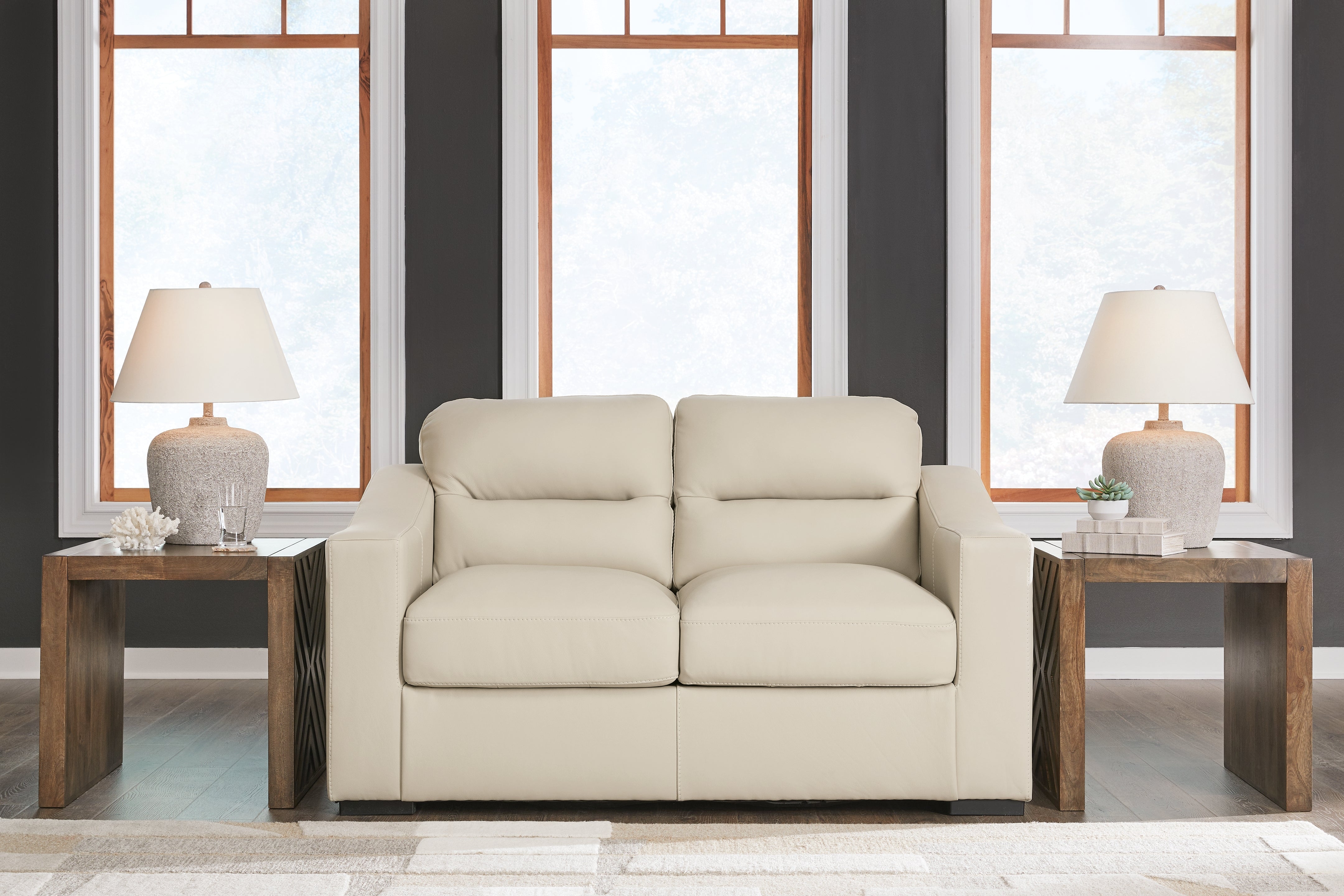 Tampa Furniture Outlet Lutz - Ashley Furniture - Treasure Trove Living Room - Loveseat / Almond - 1930435