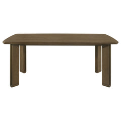 Ottowa 7-piece Rectangular Wood Dining Room Table Set Brown