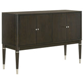 Tampa Furniture Outlet - Coaster - Reseda 4-door Dining Sideboard Server with Shelves Ash Brown - 193675