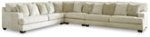 Tampa Furniture Outlet Lutz - Ashley Furniture - Rawcliffe Sectional - LAF 3-Piece Sectional / Parchment - 19604S1
