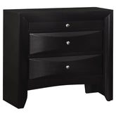 Tampa Furniture Outlet - Coaster - Briana 2-drawer Nightstand Black - 200702