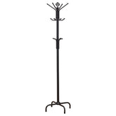 Tampa Furniture Outlet - Coaster - Collier 12 Hook Freestanding Coat Rack Hat Hanger Black - 2019