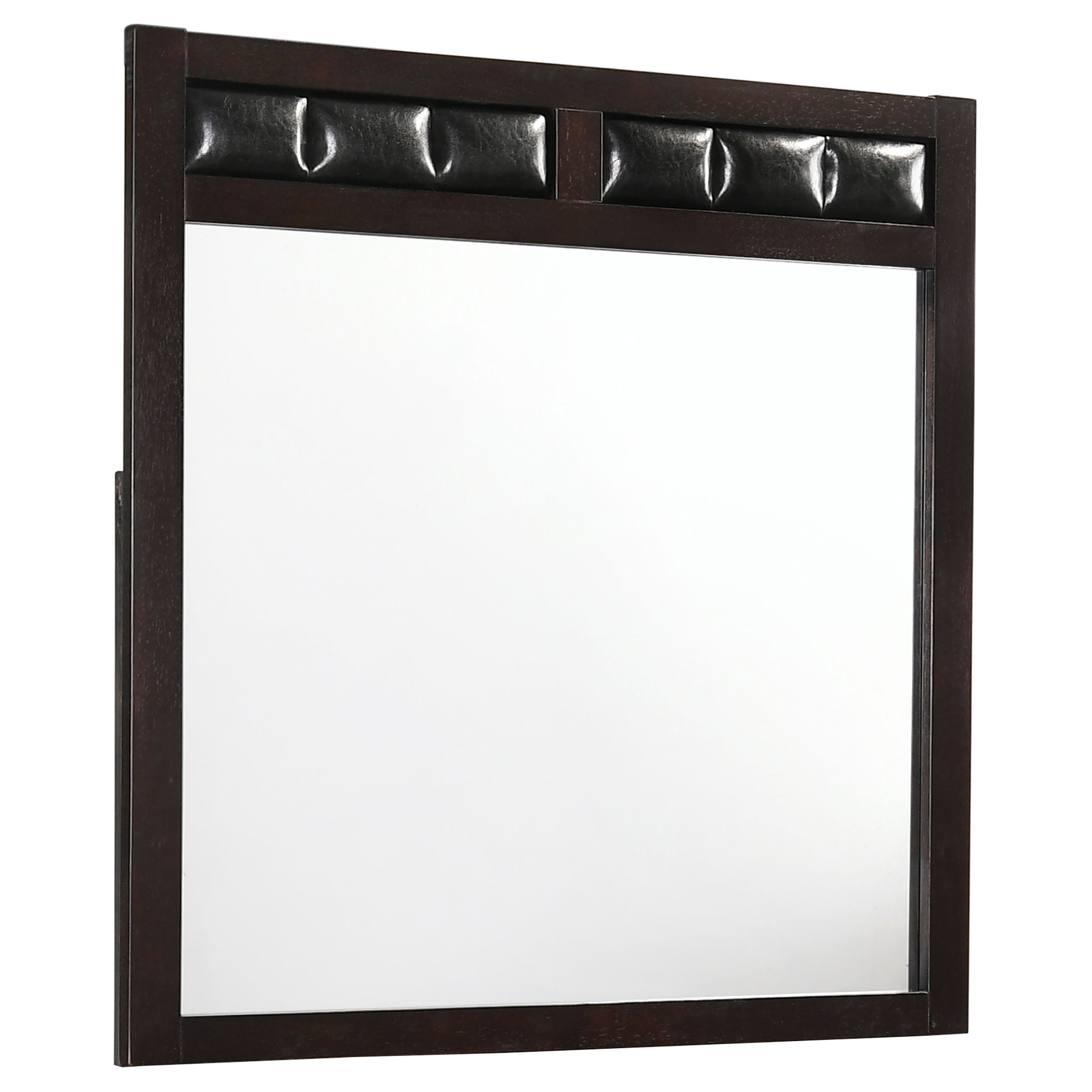 Tampa Furniture Outlet - Coaster - Carlton Dresser Mirror Cappuccino - 202094