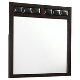 Tampa Furniture Outlet - Coaster - Carlton Dresser Mirror Cappuccino - 202094