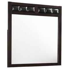 Tampa Furniture Outlet - Coaster - Carlton Dresser Mirror Cappuccino - 202094