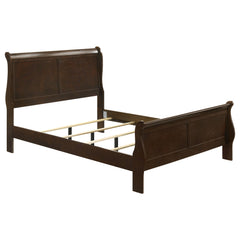 Tampa Furniture Outlet - Coaster - Louis Philippe Wood Full Sleigh Bed Cappuccino - 202411F
