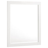 Tampa Furniture Outlet - Coaster - Jessica Dresser Mirror Snow White - 202994