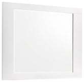 Tampa Furniture Outlet - Coaster - Felicity Dresser Mirror White High Gloss - 203504