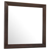 Tampa Furniture Outlet - Coaster - Kauffman Dresser Mirror Dark Cocoa - 204394