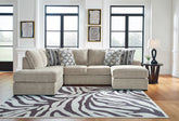 Tampa Furniture Outlet Lutz - Ashley Furniture - Calnita Sectional - RAF 2-Piece Sectional with Chaise / Sisal - 20502S2