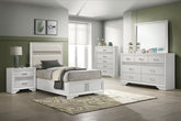 Tampa Furniture Outlet - Coaster - Miranda 5-piece Twin Bedroom Set White - 205110T-S5