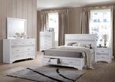 Tampa Furniture Outlet - Coaster - Miranda 5-piece Queen Bedroom Set White - 205111Q-S5