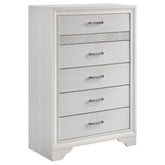 Tampa Furniture Outlet - Coaster - Miranda 6-drawer Bedroom Chest White - 205115