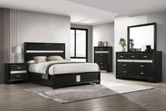 Tampa Furniture Outlet - Coaster - Miranda 5-piece Full Bedroom Set Black - 206360F-S5