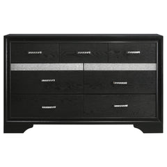 Miranda 9-drawer Dresser Black
