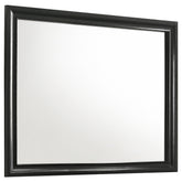 Tampa Furniture Outlet - Coaster - Miranda Dresser Mirror Black - 206364