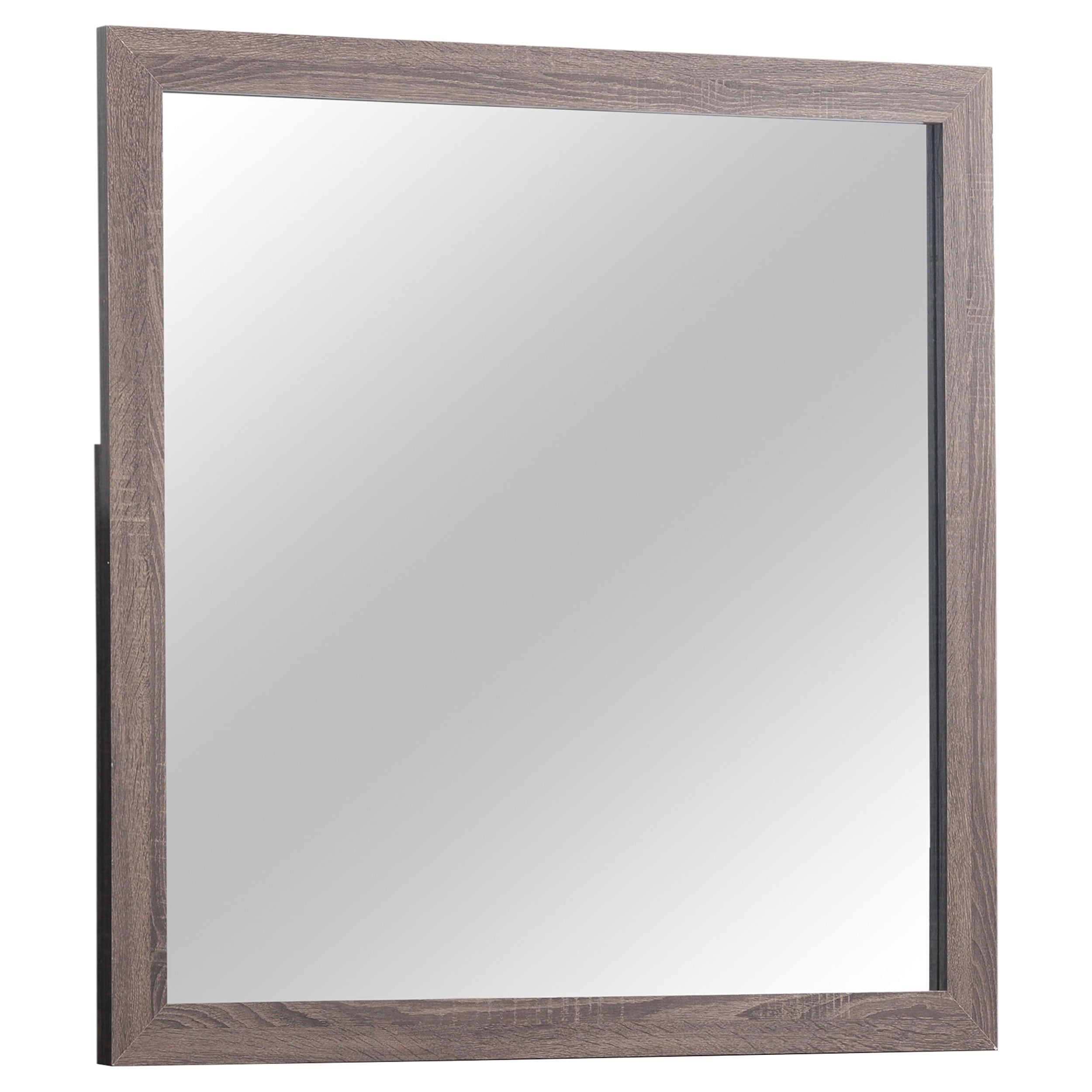 Tampa Furniture Outlet - Coaster - Brantford Dresser Mirror Barrel Oak - 207044