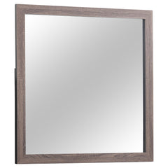 Tampa Furniture Outlet - Coaster - Brantford Dresser Mirror Barrel Oak - 207044
