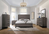 Tampa Furniture Outlet - Coaster - Watson Five-piece Eastern King Bedroom Set Grey Oak - 212421KE-S5