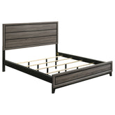 Tampa Furniture Outlet - Coaster - Watson Wood California King Panel Bed Grey Oak - 212421KW