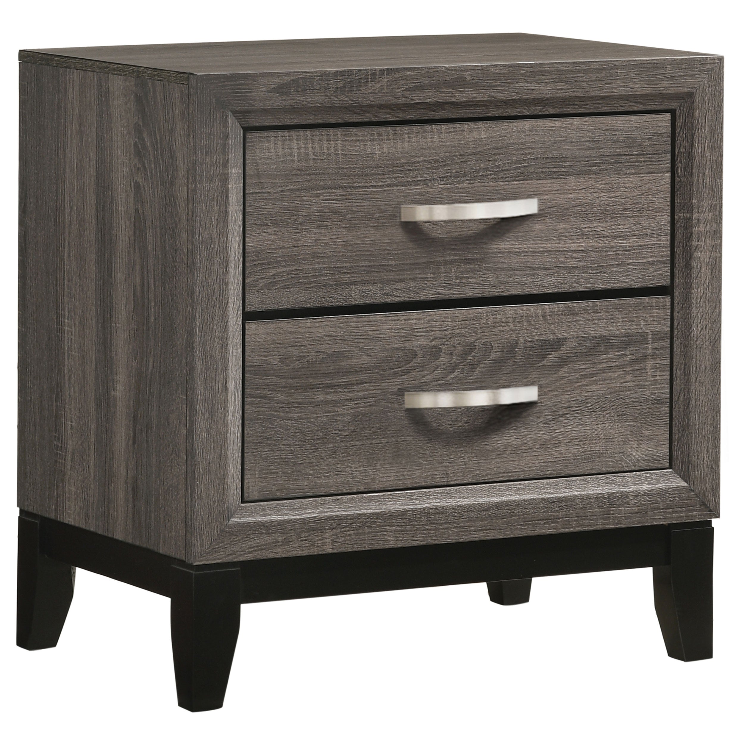 Tampa Furniture Outlet - Coaster - Watson 2-drawer Nightstand Grey Oak - 212422