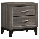 Tampa Furniture Outlet - Coaster - Watson 2-drawer Nightstand Grey Oak - 212422