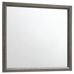 Tampa Furniture Outlet - Coaster - Watson Dresser Mirror Grey Oak - 212424