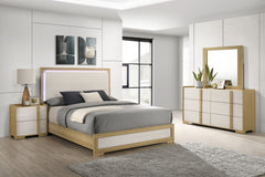 Tampa Furniture Outlet - Coaster - Hyland 4-piece Queen Bedroom Set Natural - 215651Q-S4