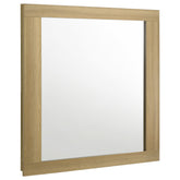 Tampa Furniture Outlet - Coaster - Hyland Dresser Mirror Natural - 215654