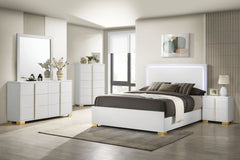 Tampa Furniture Outlet - Coaster - Marceline 5-piece Queen Bedroom Set White - 222931Q-S5
