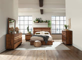 Tampa Furniture Outlet - Coaster - Winslow 5-piece Queen Bedroom Set Smokey Walnut - 223250Q-S5