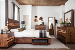 Tampa Furniture Outlet - Coaster - Winslow 5-piece Queen Bedroom Set Smokey Walnut - 223250SQ-S5