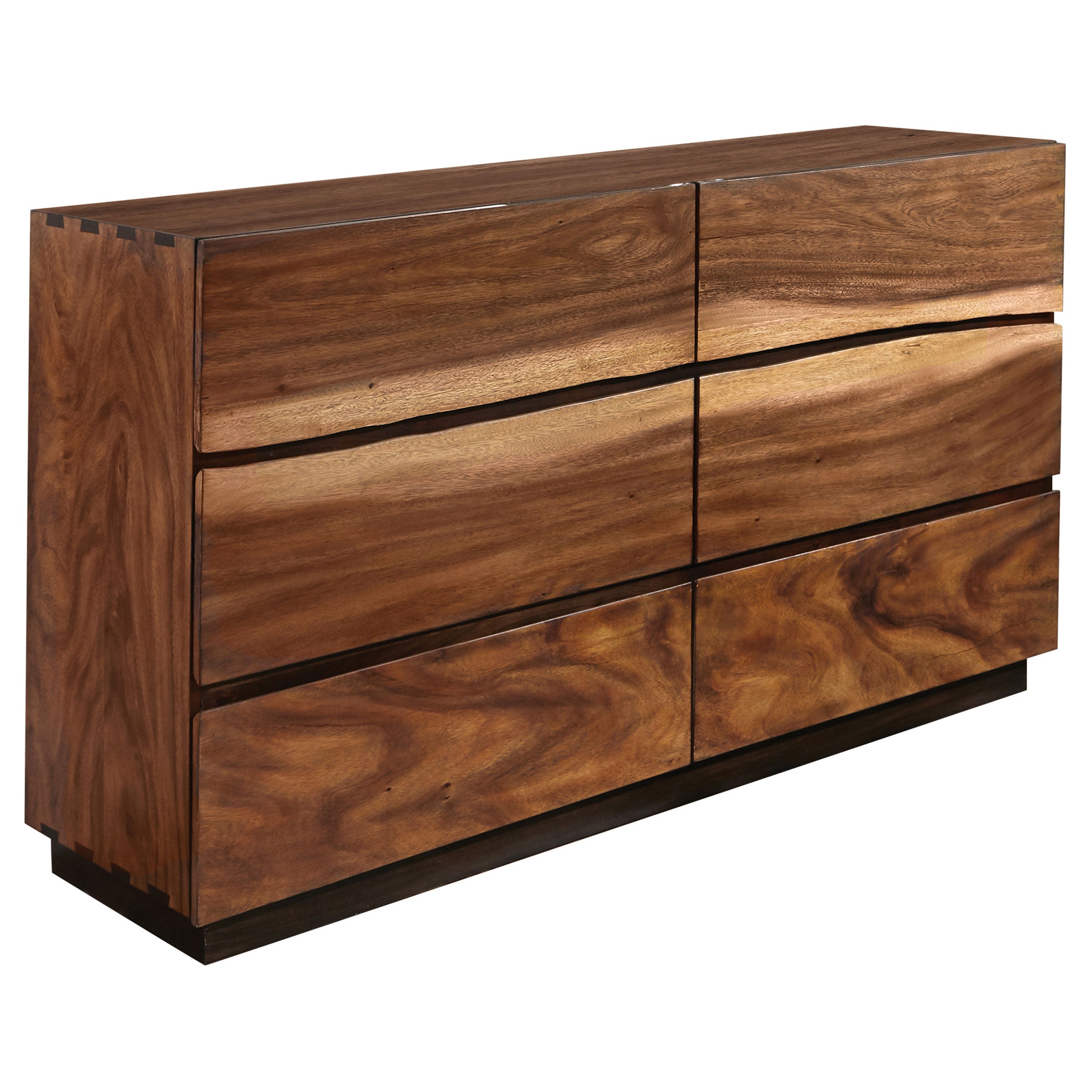 Tampa Furniture Outlet - Coaster - Winslow 6-drawer Dresser Smokey Walnut - 223253