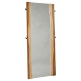 Tampa Furniture Outlet - Coaster - Winslow 31 x 76 Inch Standing Floor Mirror Smokey Walnut - 223256