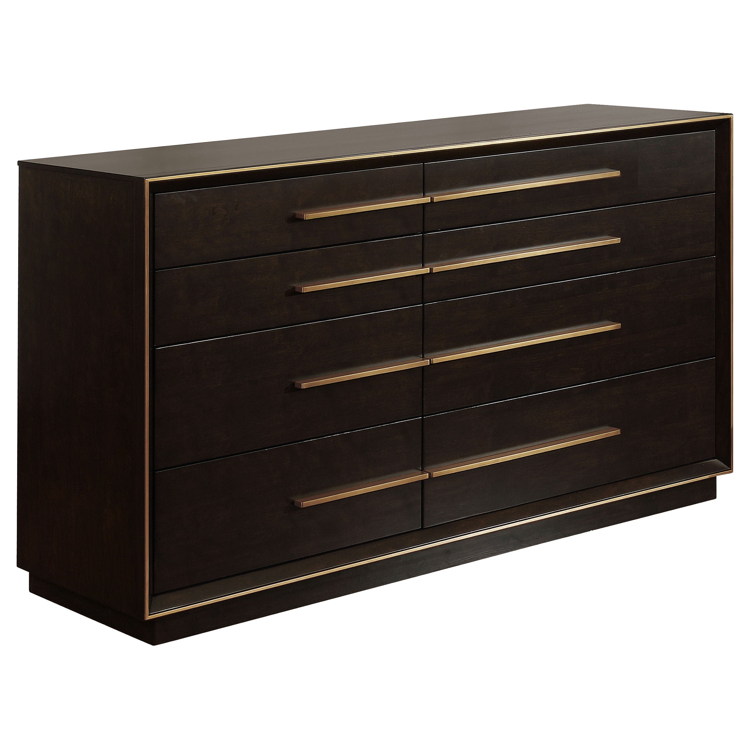 Tampa Furniture Outlet - Coaster - Durango 8-drawer Dresser Smoked Peppercorn - 223263