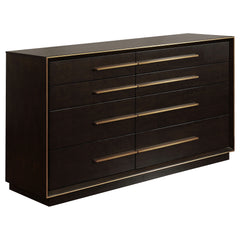 Tampa Furniture Outlet - Coaster - Durango 8-drawer Dresser Smoked Peppercorn - 223263